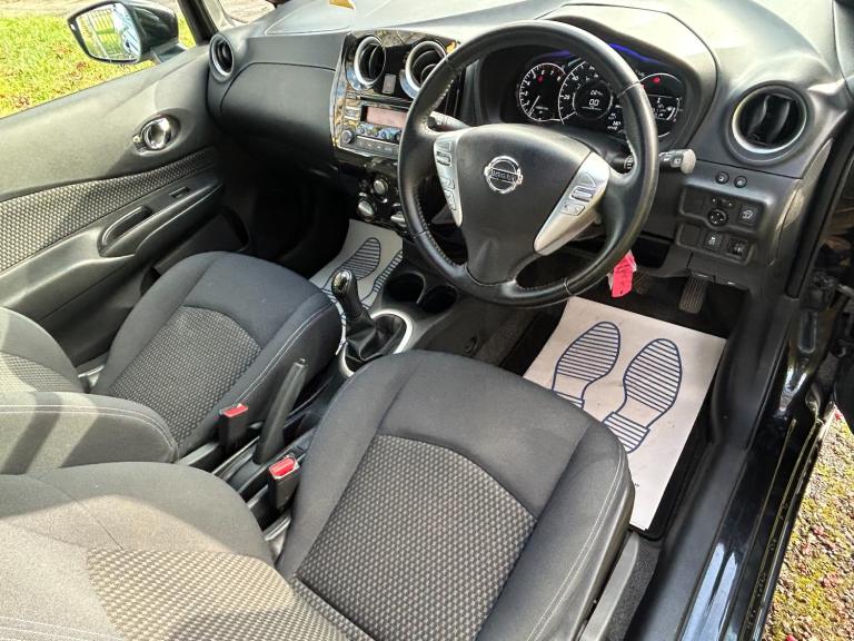 2017 Nissan Note 1.2 Black Edition Hatchback 5dr Petrol Manual Euro 6 (s/s) (80