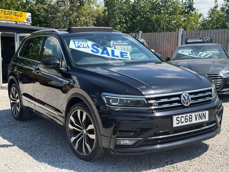 2018 Volkswagen Tiguan 2.0 TDI R-Line Euro 6 (s/s) 5dr ESTATE Diesel Manual