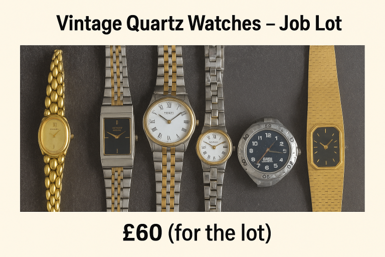 Vintage Quartz Watches 