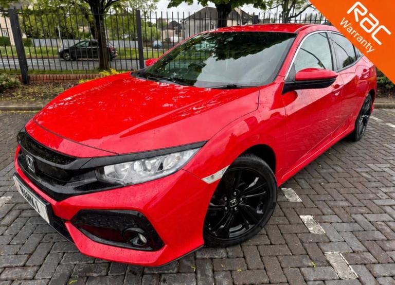 2017 Honda Civic 1.0 VTEC Turbo SR 5dr HATCHBACK Petrol Manual