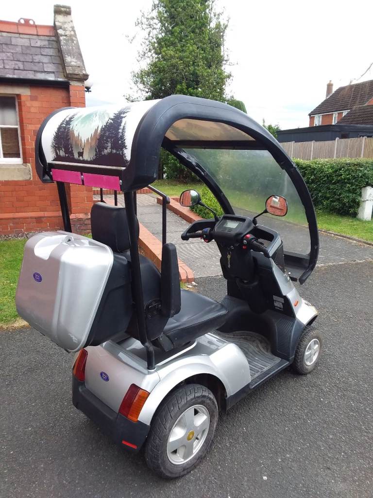 TGA Breeze S4 Mobility Scooter with Canopy