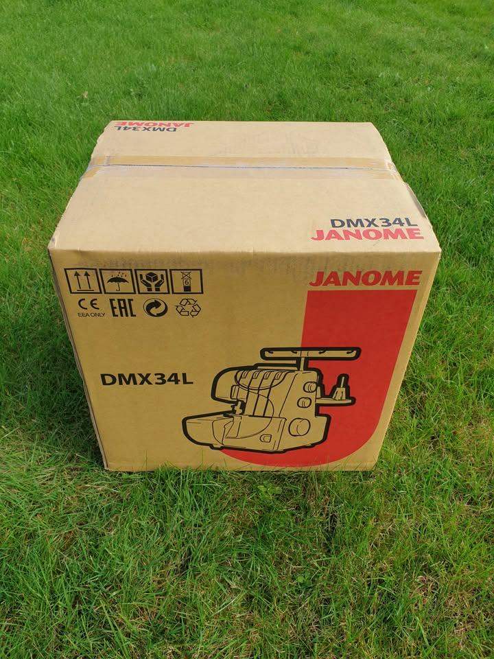 New & Boxed Janome DMX34L Overlocker Sewing Machine Singer brother Bernina pfaff