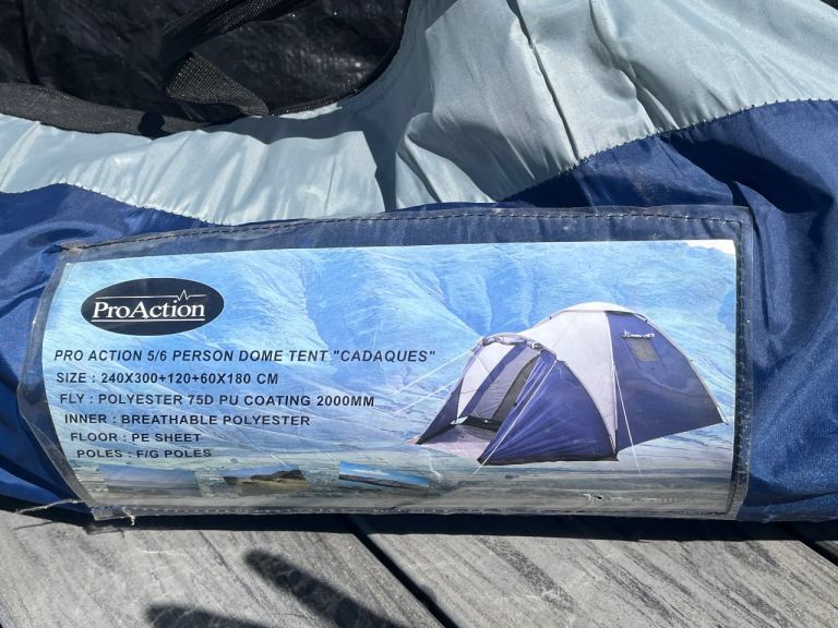 5/6 person tent 