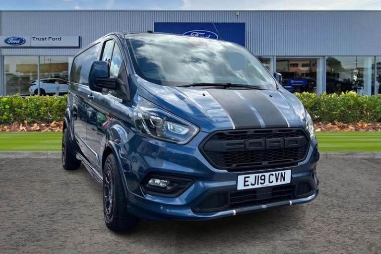 2019 Ford Transit Custom 2.0 TDCi 170ps Low Roof Sport Van Auto PANEL VAN DIESEL Automatic