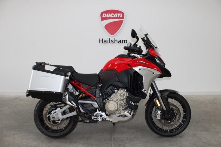 Ducati Multistrada V4 Rally, EX Demo 2025 Model, Travel and Adventure trim