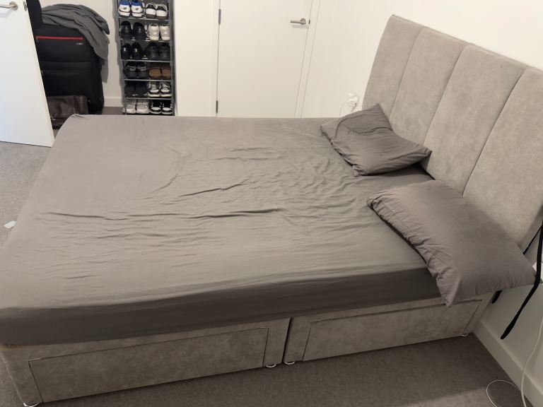 6 months used- Bed Frame 