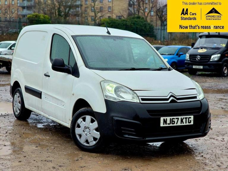 2017 Citroen Berlingo 1.6 BlueHDi 850 Enterprise Panel Van 5dr Diesel Manual L1 (112 g/km, 100 bh...