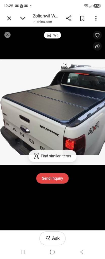 Ford Ranger pick up cover