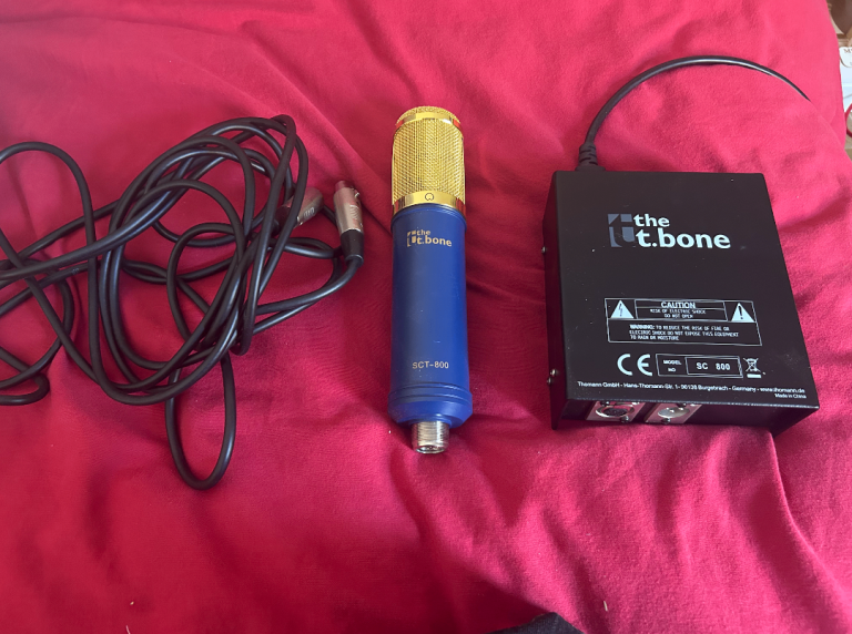T Bone SCT-800 Condenser Microphone with Power Supply