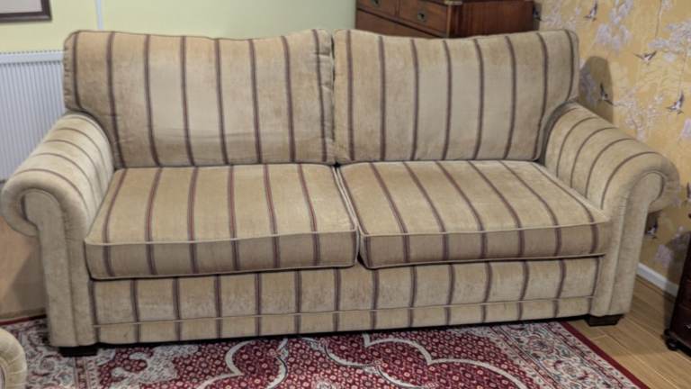 3 seater sofa and chair by Alston's Ltd
