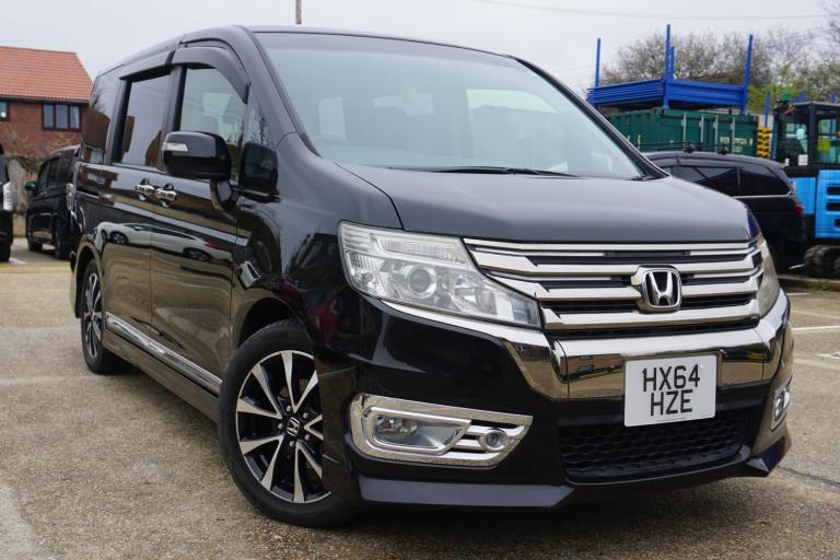 2014/64 Honda Stepwagon Spada 2.0 Black 8 Seat Both Power Sliding Door ULEZ