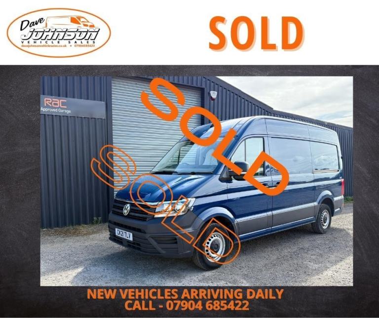 Volkswagen Crafter 2021 H3 L2 Blue 