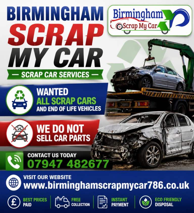 Scrap Cars Wanted££ Scrap My Car Birmingham 