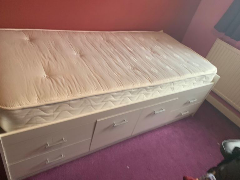 Single cabin bed with storage x bedroom furniture see photos 