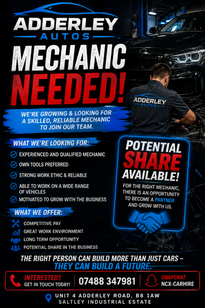 Mechanic wanted 