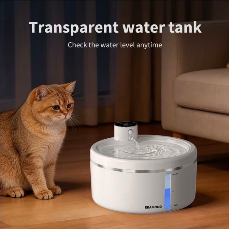 ERAMONG 2.7L Smart Pet Water Fountain – New in Box