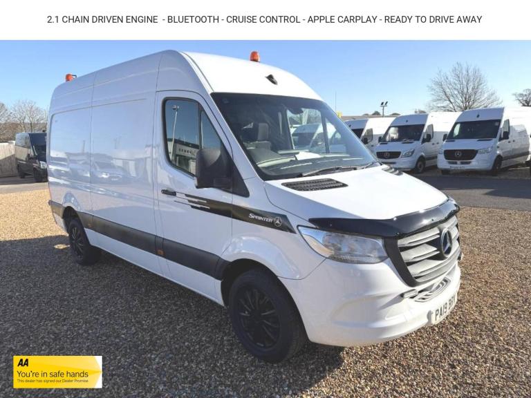 2019 Mercedes-Benz Sprinter 2.1 316 CDI Panel Van 5dr Diesel Manual RWD L2 H2 Euro 6 (163 ps) Pan...