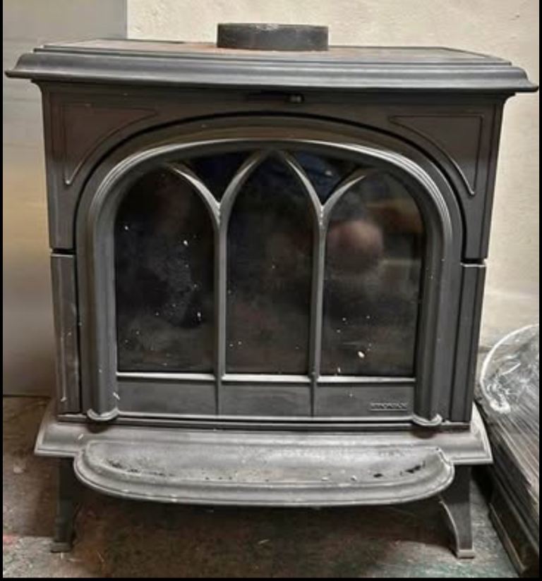 Stovax Huntingdon Boiler Stove. Hot Tub Heater? Gothic Design Woodburning Wood Burner.  Barrels