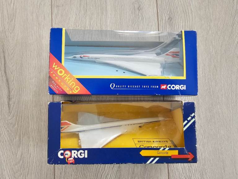 Corgi Diecast Model British Airways Corgi Concorde Models 
