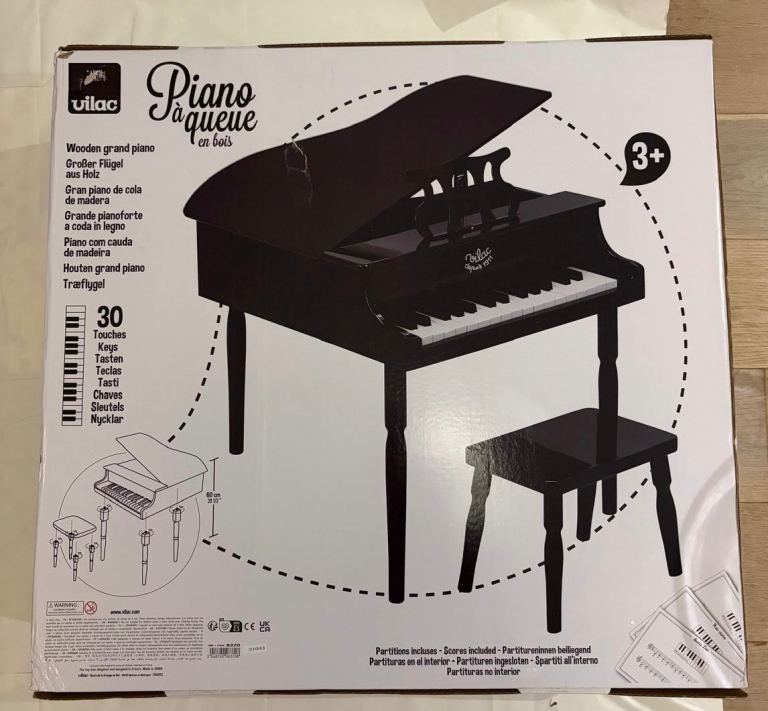 Brand new Vilac baby piano