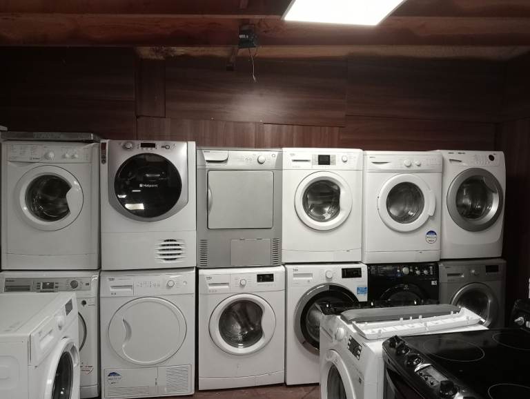Selection of reconditioned washing machines
