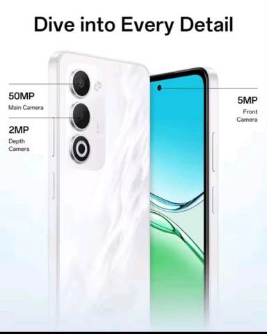 New Oppo a5 - 6'67 120Hz LCD NFC 4GB/128GB 50MP AI Camera 6500mAh