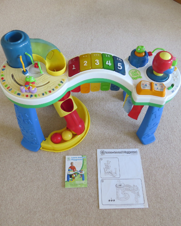 LEAP FROG Learn-Around Playground Age 12 - 36 Months + Instruction Leaflets