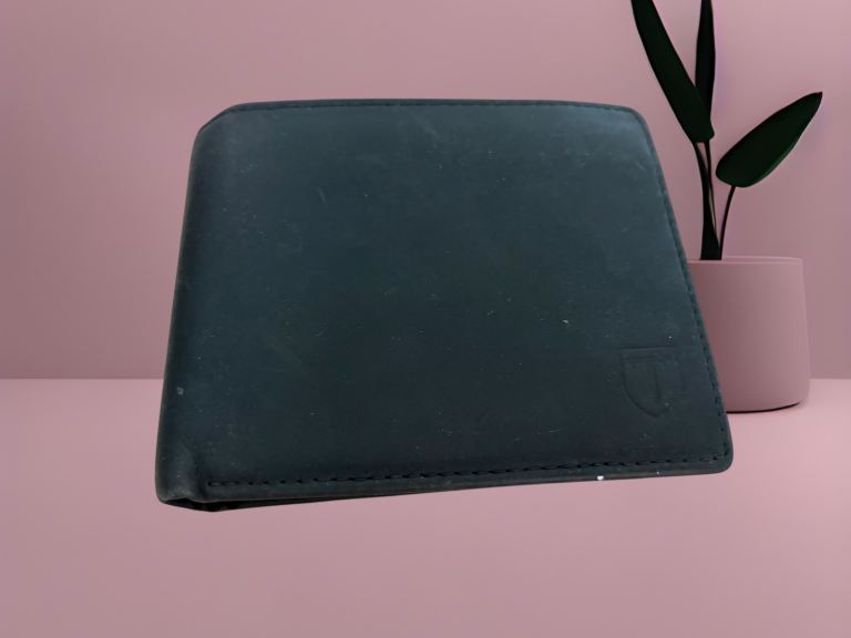 Male black wallet