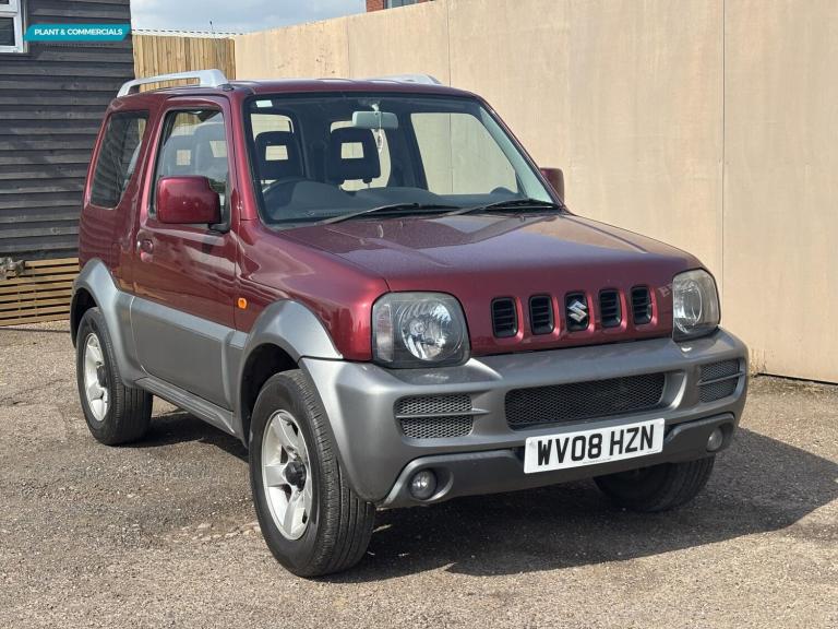 2008 Suzuki Jimny 1.3 VVT JLX + 3dr Auto SUV Petrol Automatic