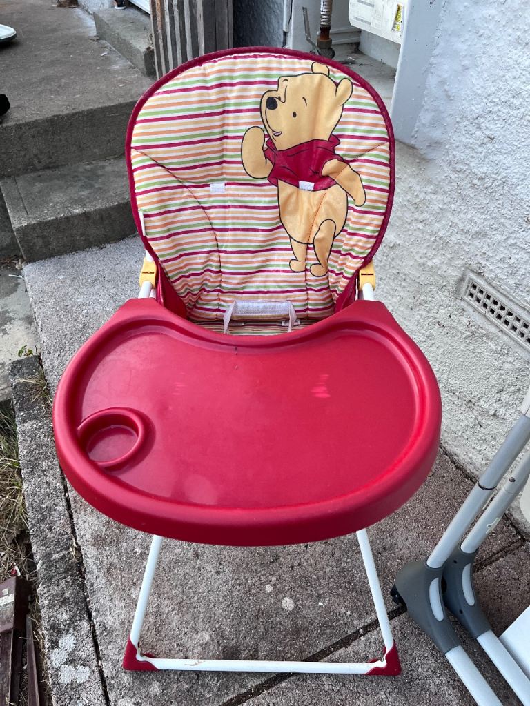 Winnie the Pooh High Chair – Good Condition