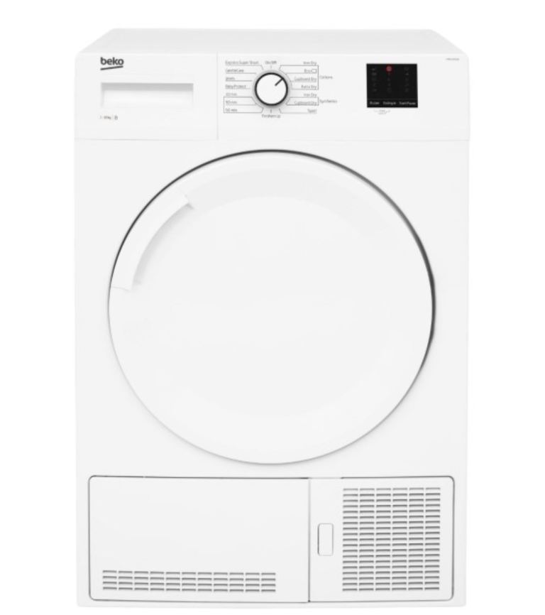 Beko DTBC10001W 10kg Condenser Tumble Dryer