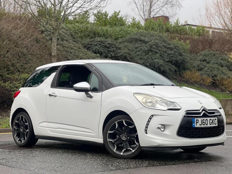2010 Citroen DS3 1.6 HDi Black 3dr HATCHBACK DIESEL Manual