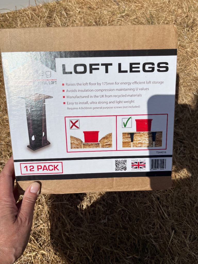 Full Loft Loft Legs – 12 Pack, New for Loft Storage