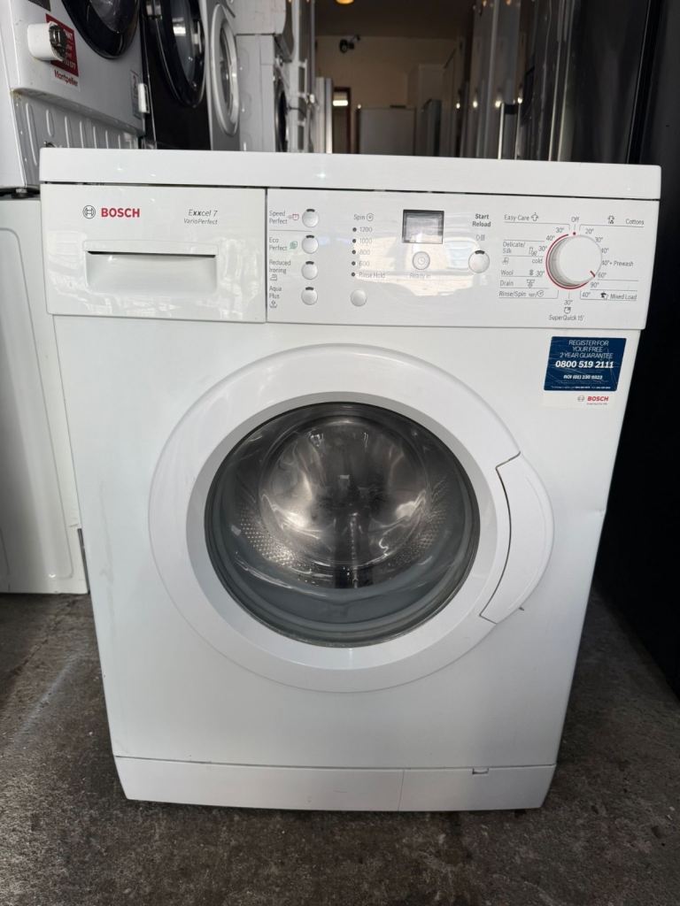 Bosch Exxcel 7kg 1200 rpm Digital Washing Machine With Free Delivery 🚚 