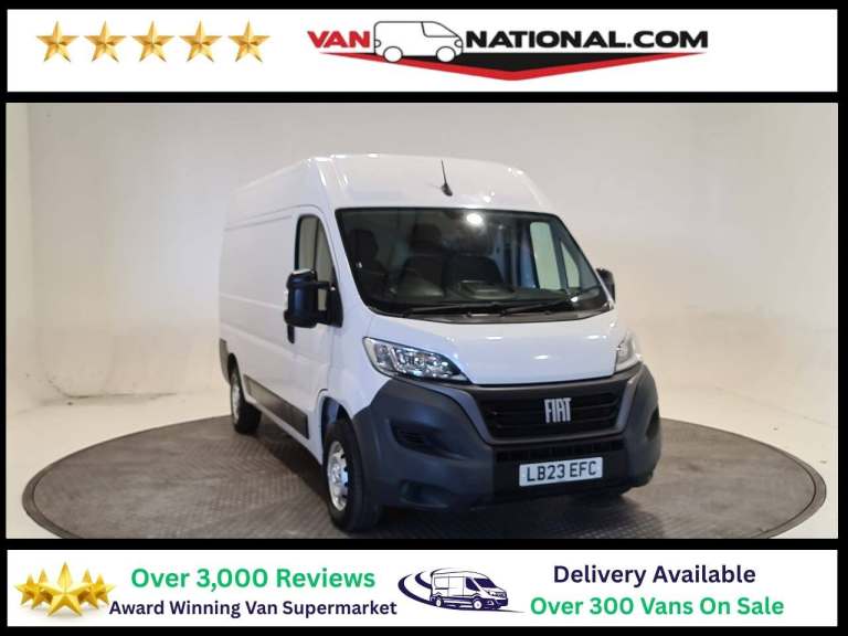 2023 Fiat Ducato 2.2 Multijet Business Pro High Roof Van 140 PANEL VAN DIESEL Manual