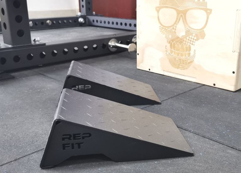 Squat Ramp Wedges Pair 20° Professional Kneesovertoes Heavy duty metal