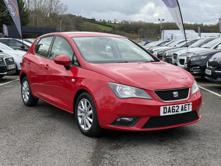 2012 SEAT IBIZA 1.4 SE ULEZ Petrol Manual 5 Door Red