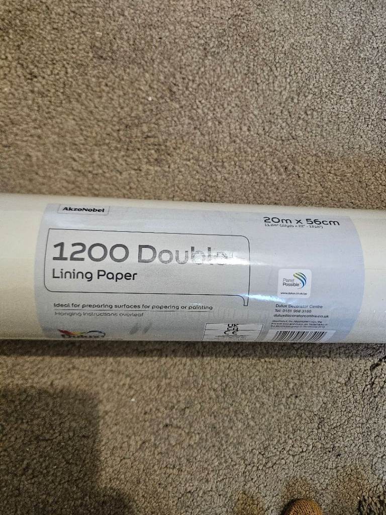 9×1200 Double lining paper 20M×56cm