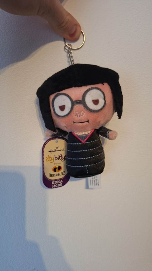 Hallmark Ittybittys Edna Mode Small Plush Teddy Bear