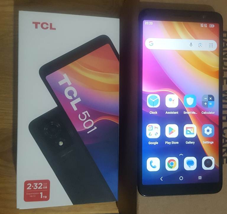 TCL 501 Mobile Phone A14 – Black