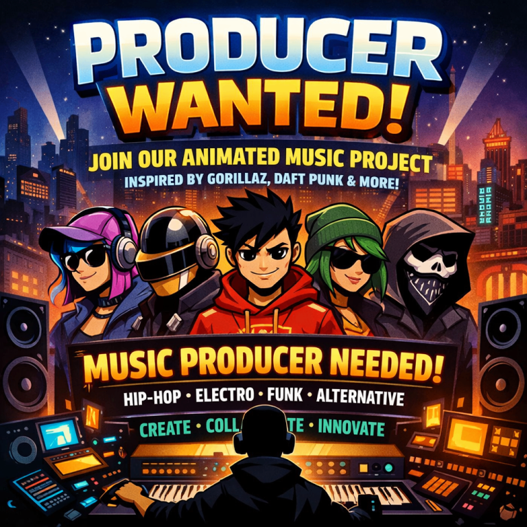 Producer Wanted – Join a London Music Project