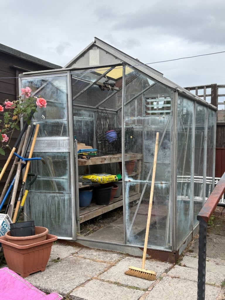 Garden Greenhouse - Good Size, Ready to Dismantle