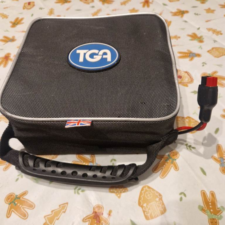 TGA 12v wheelchair battery and cover bag