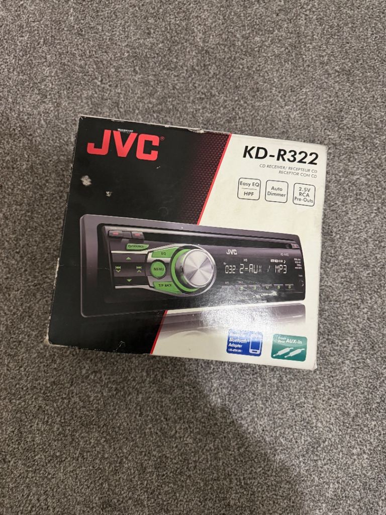 JVC KD-R322 car radio