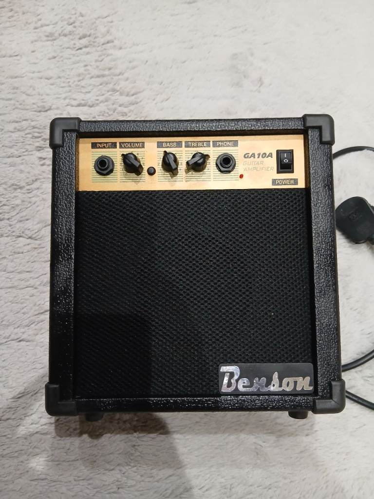 Benson 10W electric guitar amp , Very loud and powerful for it's size