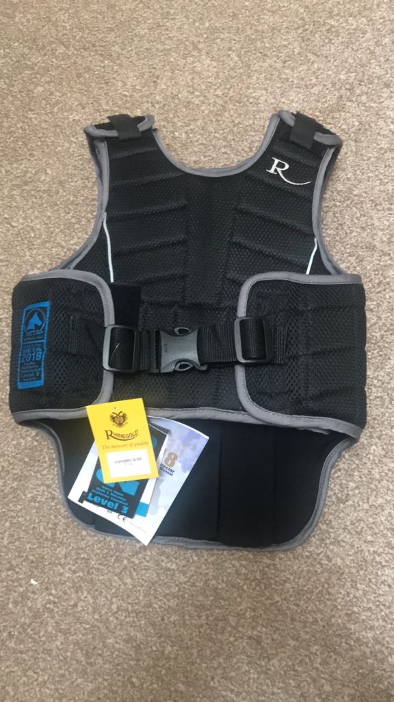Rhinegold equestrian horse riding body protector 