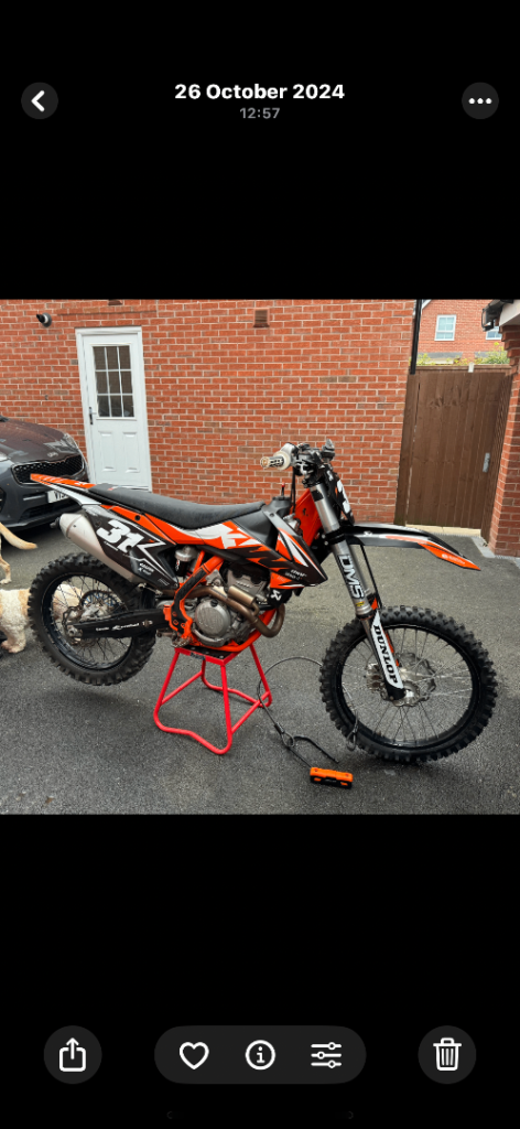 2018 Ktm 250sxf 