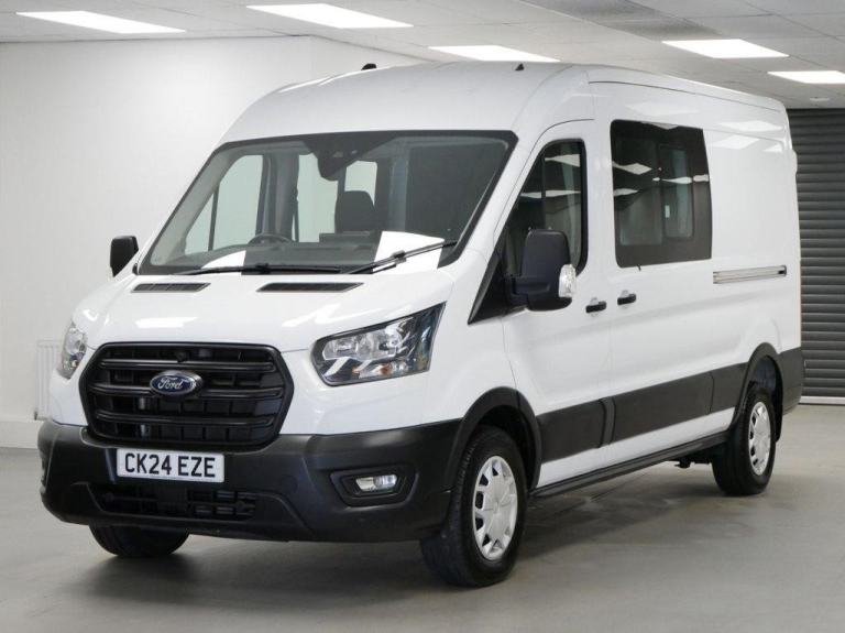 2024 FORD TRANSIT 350 2.0 EBL 130 BHP L3 TREND CREWCAB 6 SEATER