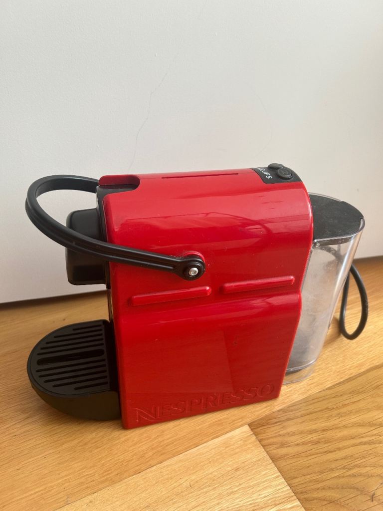Nespresso Coffee Machine by Krups – Red, Good Condition