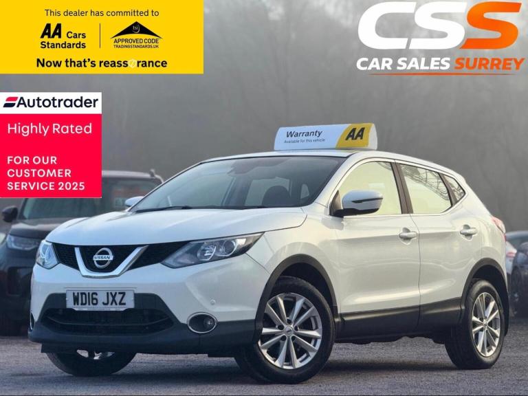 NISSAN QASHQAI 1.2 DIG-T Acenta XTRON 2WD Euro 6 (s/s) 5dr 2016